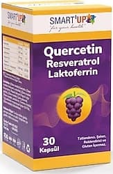 Smart 'up Quercetin Resveratrol Laktoferrin 30 Kapsül ürün görseli