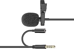 Snopy SN-MTK25 Kulaklık Çıkışlı Yaka Mikrofonu ürün görseli