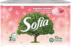 Sofia Parfümlü 3 Katlı 12'li Tuvalet Kağıdı ürün görseli