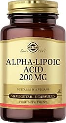 Solgar Alpha Lipoic Acid 200 mg 50 Kapsül ürün görseli