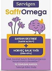 Sorvagen SaffrOmega 30 Yumuşak Kapsül ürün görseli