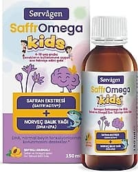Sorvagen SaffrOmega Kids 150 ml Şurup ürün görseli