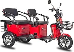 Stmax Elit 940 1000 W 3 Tekerlekli Elektrikli Motosiklet Kırmızı ürün görseli