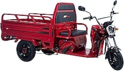 Stmax GF710 1200 W 3 Tekerlekli Kasalı Elektrikli Motosiklet Kırmızı ürün görseli