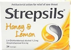 Strepsils Bal ve Limon Aromalı 24'lü Pastil ürün görseli