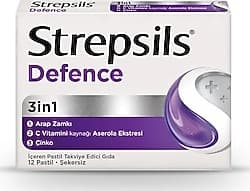 Strepsils Defence 12'li Pastil ürün görseli