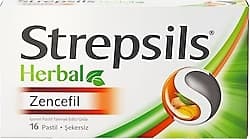 Strepsils Herbal Zencefil Aromalı 16'lı Pastil ürün görseli