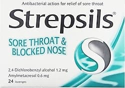 Strepsils Mentollü 24'lü Pastil ürün görseli