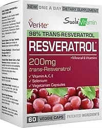 Suda Vitamin Resveratrol 60 Kapsül ürün görseli