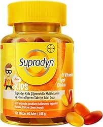 Supradyn Kids Multivitamin 60 Tablet ürün görseli