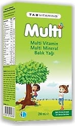 Tabvitamins Multi Balık Yağı 200 ml Şurup ürün görseli