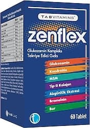 Tabvitamins Zenflex Glukozamin Kompleks 60 Tablet ürün görseli
