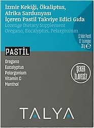 Talya Kekik Ökaliptüs ve Afrika Sardunyalı 12'li Pastil ürün görseli