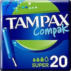 Tampax Compak Tampon Süper 20'li ürün görseli