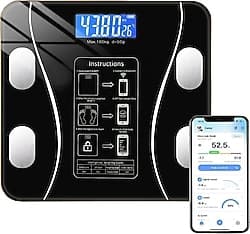 Techfit TF-1075 Siyah Cam Akıllı Dijital Baskül ürün görseli