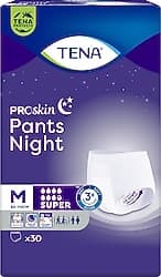 Tena Emici Külot Süper Night 7.5 Damla Orta Boy M 30'lu Hasta Bezi ürün görseli