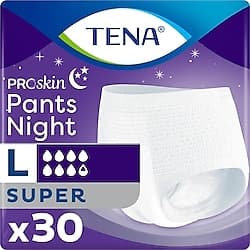Tena Emici Külot Süper Night 7.5 Damla Büyük Boy L 30'lu Hasta Bezi ürün görseli
