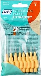 Tepe Extra Soft Turuncu 0.45 mm 8'li Arayüz Fırçası ürün görseli