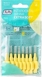 Tepe Extra Soft Sarı ISO 4 0.7 mm 8'li Arayüz Fırçası ürün görseli