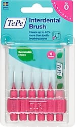 Tepe Original Pembe 0.4 mm 6'lı Arayüz Fırçası ürün görseli