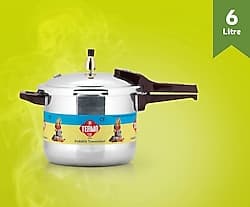 Termo 6 lt Alüminyum Düdüklü Tencere ürün görseli