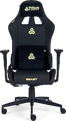 Titan Seat Beast Leather Gold Deri Oyuncu Koltuğu ürün görseli