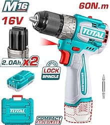 Total Tools TDLI16682 Çift Akülü 2 Ah Matkap ürün görseli