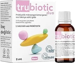 Trubiotic Duo Probiyotik Mikroorganizma 8 ml Damla ürün görseli
