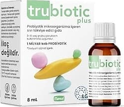 Trubiotic Plus Probiyotik 8 ml Damla ürün görseli