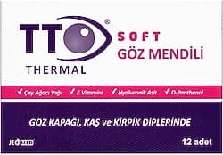 TTO Soft 12'li Göz Temizleme Mendili ürün görseli