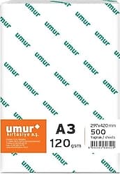 Umur A3 120 gr 500 Yaprak Gramajlı Fotokopi Kağıdı ürün görseli