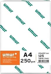 Umur A4 250 gr 125 Yaprak Gramajlı Fotokopi Kağıdı ürün görseli