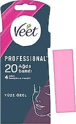 Veet Professional Normal Ciltler için Yüze Özel 20'li Sir Ağda Bandı ürün görseli