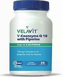 Velavit Coenzym Q10 With Piperine 30 Kapsül ürün görseli