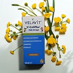 Velavit V-ColiFlor Kids Drops Probiyotik 10 ml Damla ürün görseli