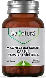 Venatura Magnezyum Malat 100 mg 60 Kapsül ürün görseli