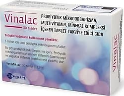 Vinalac Probiyotik 30 Tablet ürün görseli