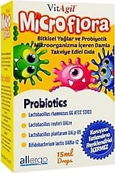 VitAgil Microflora 15 ml Probiyotik Damla ürün görseli