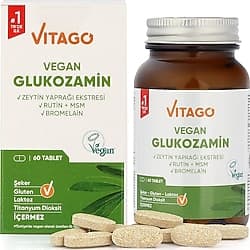 Vitago Premium Vegan Glukozamin 60 Tablet ürün görseli