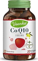 Voonka CoQ10 200 mg 32 Kapsül ürün görseli