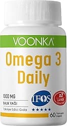 Voonka Omega 3 Daily 60 Yumuşak Kapsül ürün görseli