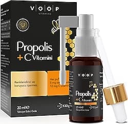 VOOP Propolis + C Vitamini Sprey-Damla 20 ml ürün görseli