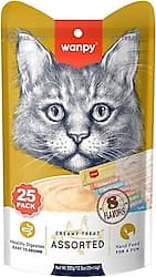 Wanpy Karışık 25x14 gr Krema Kedi Ödül Maması ürün görseli
