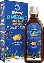 Wellcare Omega 3 Uniq DHA Aromalı 150 ml Şurup ürün görseli