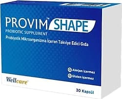 Wellcare Provim Shape Probiyotik 30 Kapsül ürün görseli