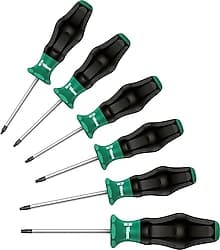 Wera 1335/1350/1355/6 6 Parça Tornavida Takımı ürün görseli