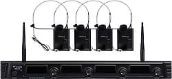Westa WM-404T UHF 4 Kanal Kablosuz Yaka Mikrofonu ürün görseli