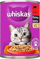 Whiskas Sığır Etli 400 gr Yetişkin Konserve Kedi Maması ürün görseli