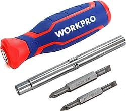 Workpro WP221046 Değişken Uçlu Tornavida ürün görseli