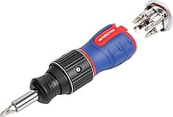 Workpro WP221071 6in1 Cr-V Cırcırlı Manyetik Topaç Tornavida Seti ürün görseli